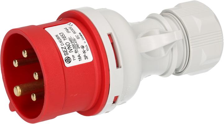 Produktbild Max Hauri SEZ CEE-Stecker (CEE 16/5)