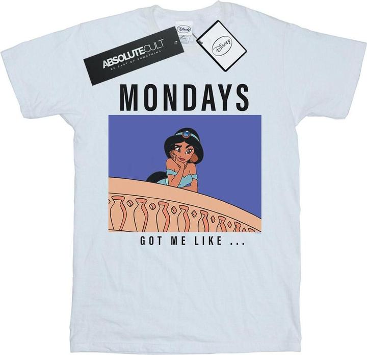 Produktbild Disney Princess Jasmine Mondays Got Me Like TShirt (3XL)