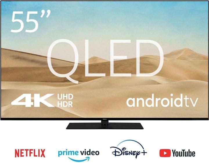 Immagine prodotto Nokia QNR55GV215ISW TCS SMA XXX UHD 139 QNR55GV215ISW (55", QLED, UHD, 2022)