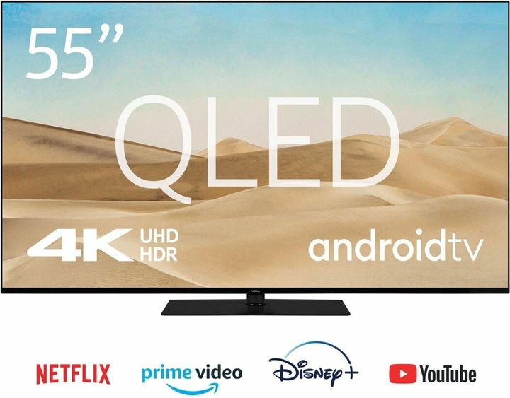 Image du produit Nokia QNR55GV215ISW TCS SMA XXX UHD 139 QNR55GV215ISW (55", QLED, DHU, 2022)
