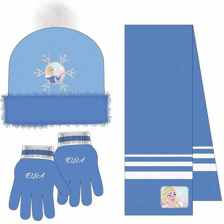 Actual product image Cerdá Disney Frozen winter set snood hat gloves