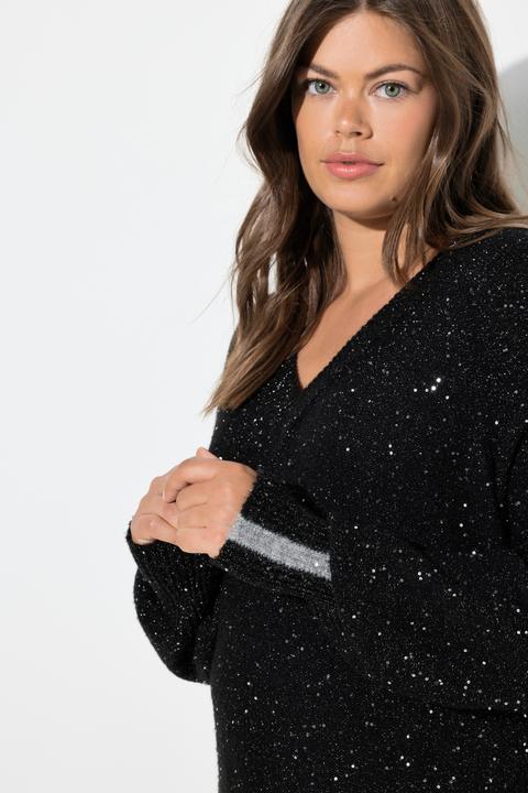 Produktbild Laurasøn Strickkleid, V-Ausschnitt, Langarm (48, 50)