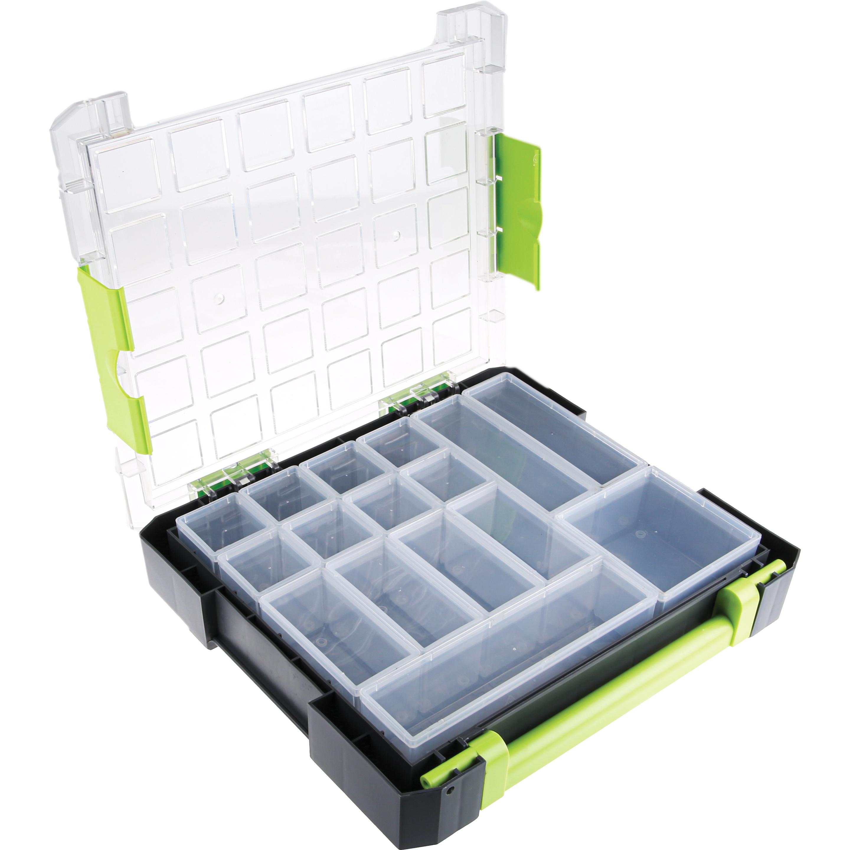 Thumbnail - Rs Pro, Regal Zubehör, Plastic Storage Box with 16 inserts