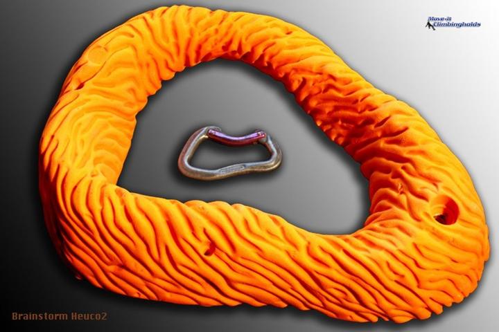 Image du produit Move It Climbingholds Brainstorm Heuco 2 prises d'escalade XXL (Jaune)