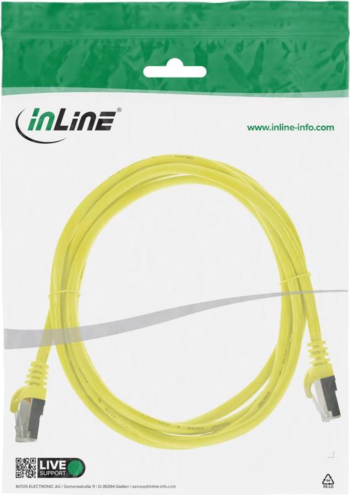 Produktbild InLine Netzwerkkabel (SF/UTP, CAT5e, 0.50 m)