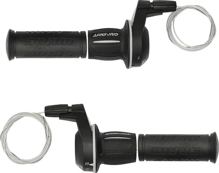 Produktbild Sram Paire de Commandes de Vitesses 3.0 MICRO 3x8V Grip Shift Poi