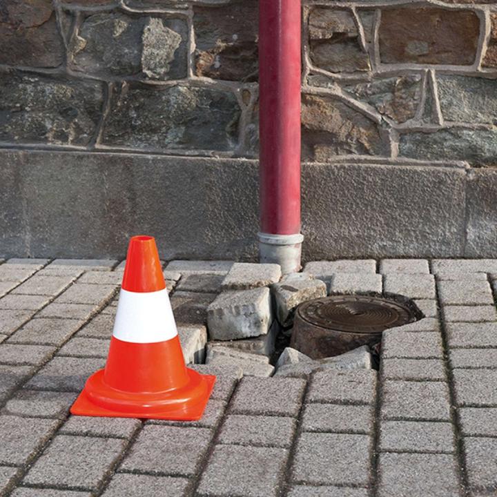 Actual product image Moravia Reflective PVC traffic cone 300 mm, film type A