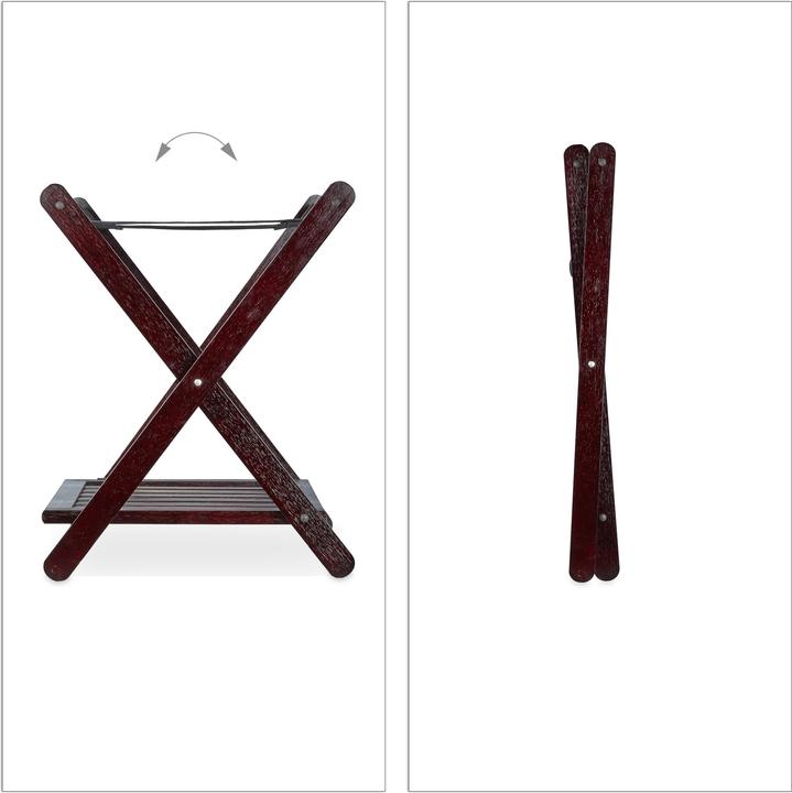 Actual product image Relaxdays Suitcase stand (Suitcase rack)