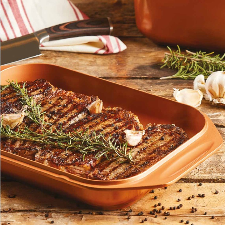 Actual product image Livington Copperline Wonder Cooker Deluxe (Casserole + Stewpot)