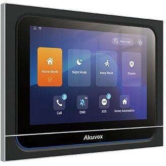 Akuvox X933H Computerbildschirm 17,8 cm (7" ) 1280 x 800 Pixel LCD Touchscreen Tisch Schwarz (1280 x 800 Pixel, 7"), Dig...