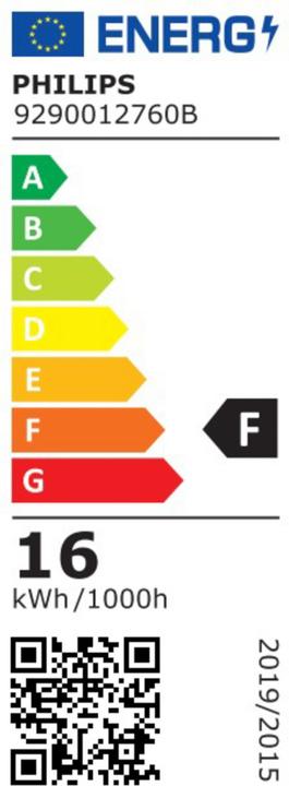 Label énergétique Philips blanc (G13, 1600 lm, 4x)