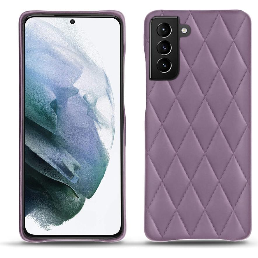 Noreve Lederschutzhülle (Samsung Galaxy S21+), Smartphone Hülle, Violett