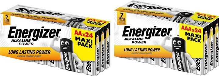 Energizer Jeu de piles Micro Mignon 48 pcs. (48 pcs, AA, AAA)