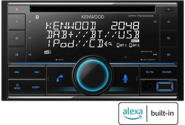 Actual product image Kenwood DPX-7300DAB (Android car, Apple Carplay)