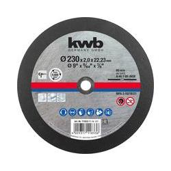 kwb, Sägeblatt, 711833 Trennscheibe gerade 230 mm 1 St. Stahl