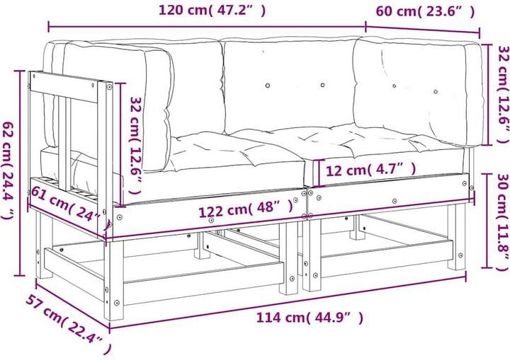 Produktbild vidaXL Brantley