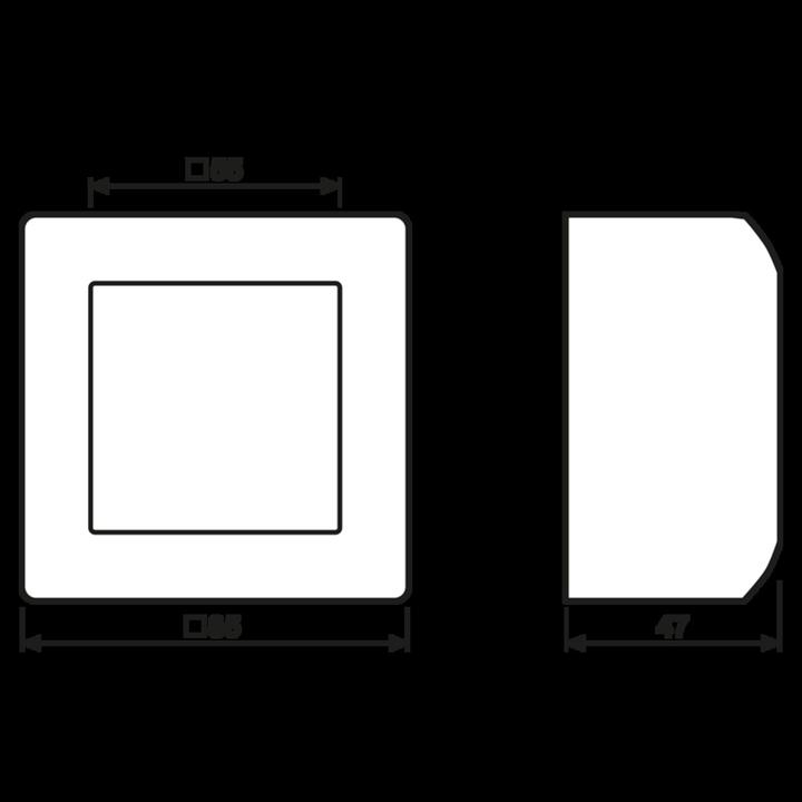 Actual product image JUNG AS 581 A SW Socket Black