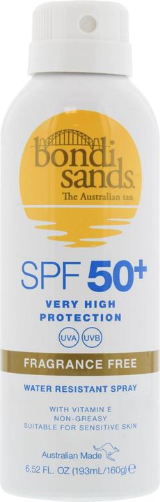 Bondi Sands - SPF 50 Everyday Aerosol Mist Spray - 160 ml (Sun spray, SPF 50, 160 ml)