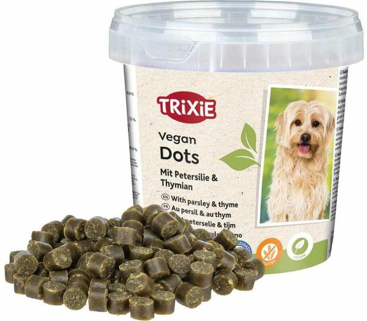 Trixie Vegan Soft Snacks Dots Met Peterselie En Tijm - 12X200 Gr (Adult, 1 Stk., 2796 g)