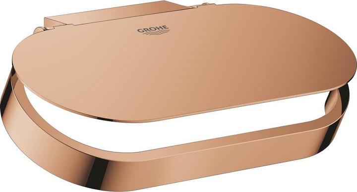 Produktbild Grohe Toilettenpapierhalter SELECTION mit Deckel warm sunset