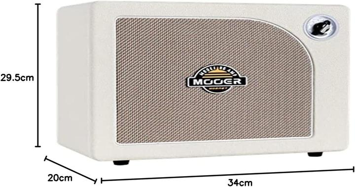 Actual product image Mooer Hornet 30W White modelling guitar amplifier combo (Guitar, 30 W)