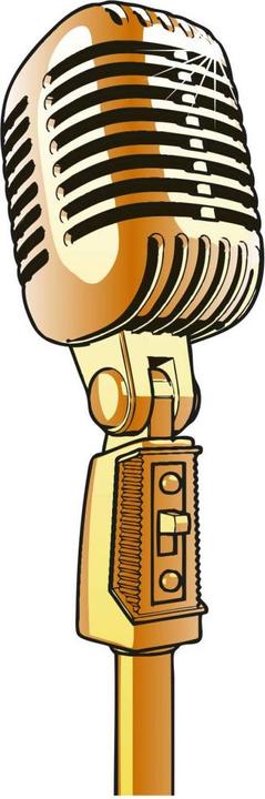 Immagine prodotto Trenddeko Microfono retrò (30 x 90 cm, 33 x 100 cm, 10 x 30 cm, 17 x 50 cm, 23 x 70 cm)