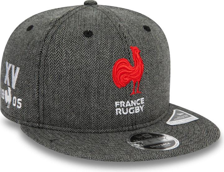 Produktbild New Era 9Fifty Strapback Cap - HERTIAGE Frech Rugby - S/M (S, M)