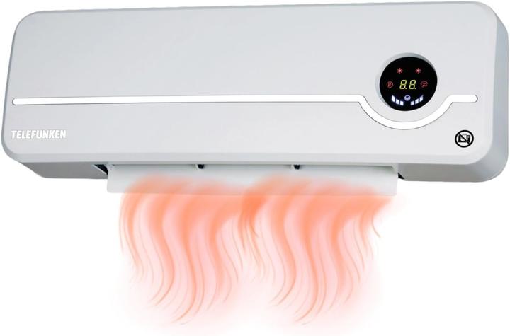 Mauk TKWH 2000 Wandheizlüfter mit Oszillationfunktion (2000 W)