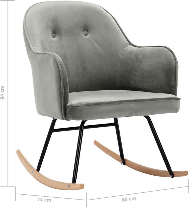 Image du produit vidaXL Schaukelstuhl