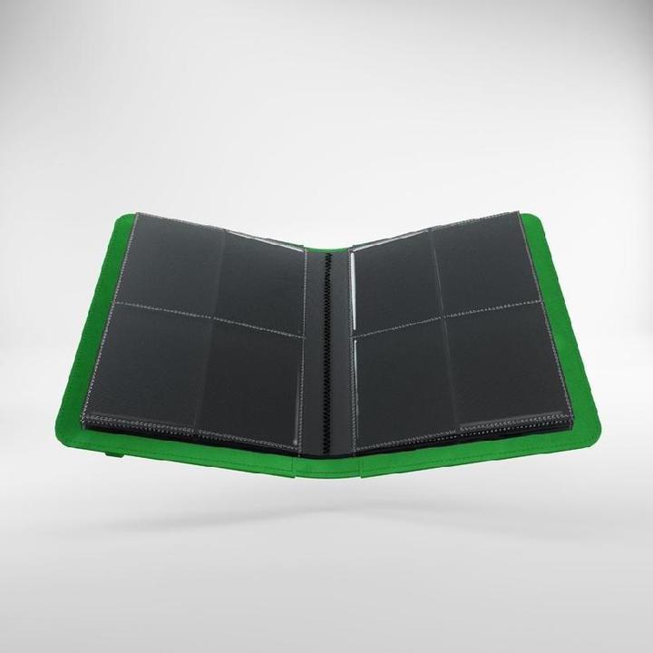 Actual product image Gamegenic Prime Album 8-Pocket - Green (Booster Pack)
