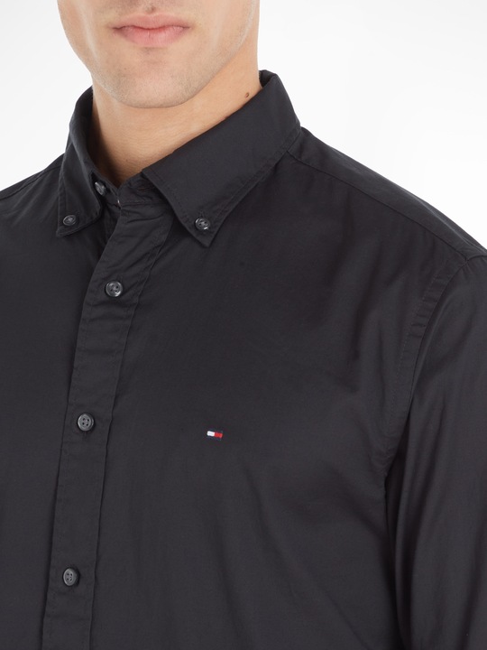Immagine prodotto Tommy Hilfiger Core Flex Poplin Shirt Regular Fit Black (S)