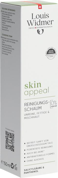 Image du produit Widmer Louis Skin Appeal Reinigungsschaum 150 ml (Mousse nettoyante, 150 ml)