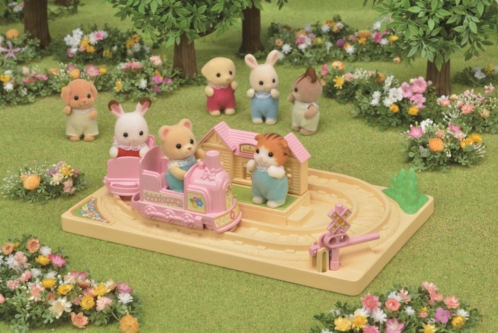 Image du produit Sylvanian Families Bébé train de l'aventure
