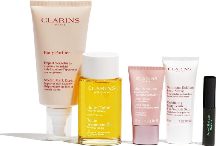 Actual product image Clarins Pregnancy Set - Beautiful Beginnings (Body care set)