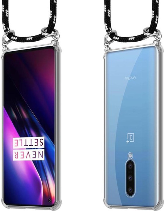 Produktbild Cadorabo TPU Handy Kette SILBER Cover