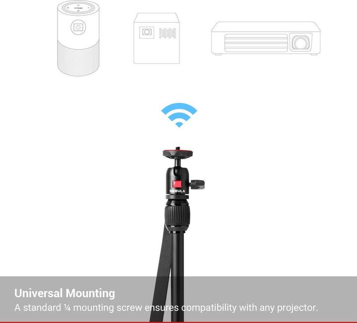 Actual product image Nebula Set up for projector (tripod) (Metal)