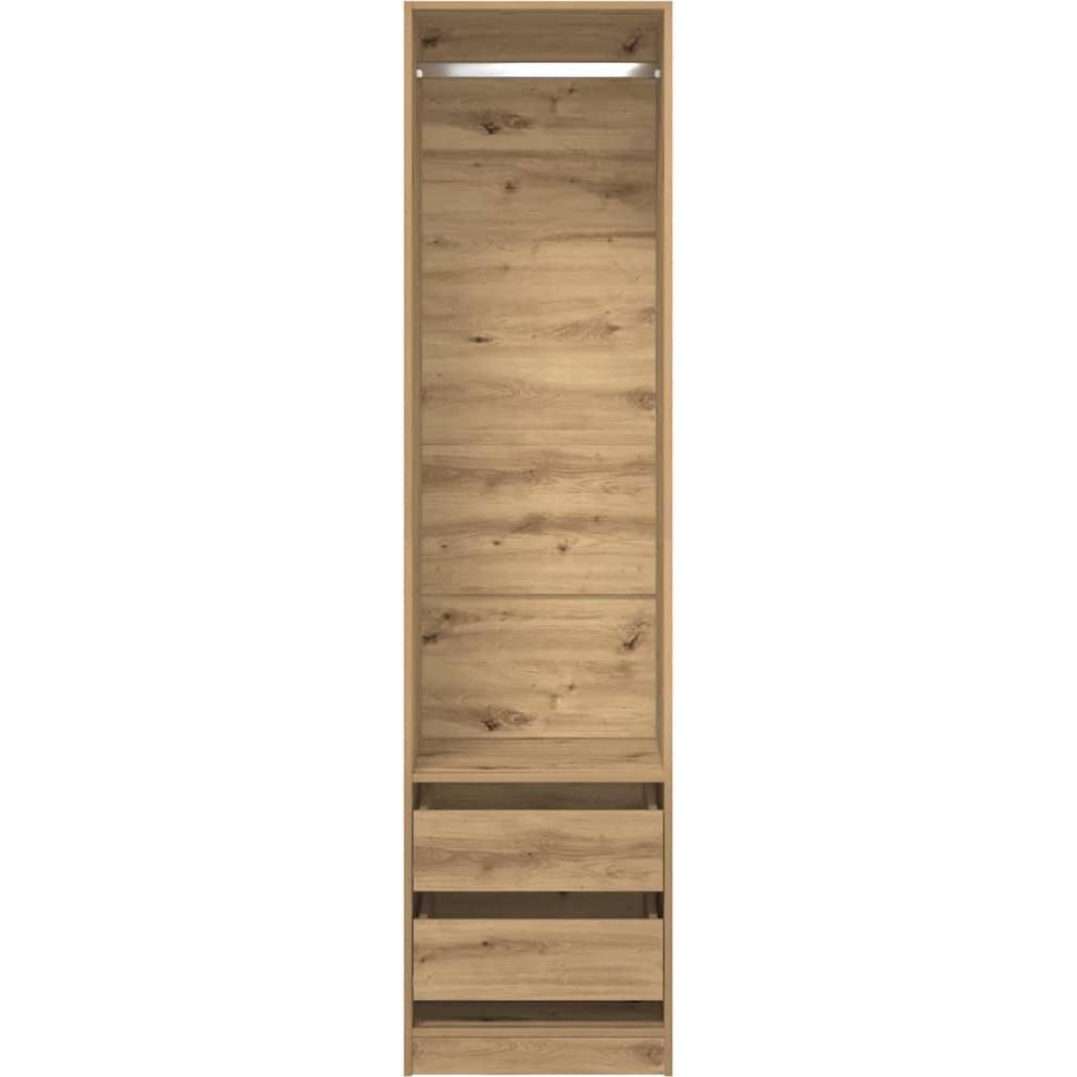 VidaXL, Kleiderschrank, Kleiderschrank Artisan-Eiche 50x50x200 cm Holzwerkstoff Schrank (50 x 50 x 200 cm)