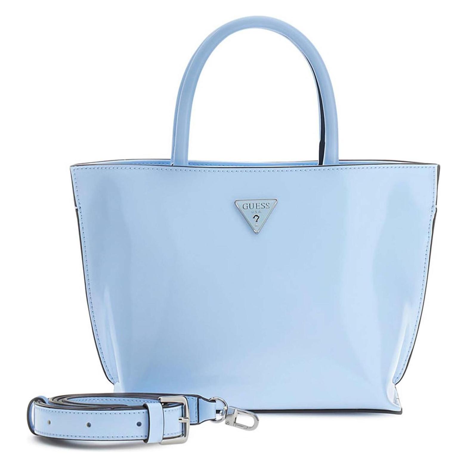 Guess, Damen, Handtasche, Arnela Ii Mini Tote, Blau