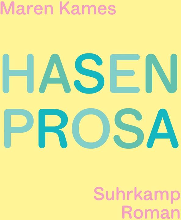 Produktbild Hasenprosa (Deutsch, Maren Kames, 2024)