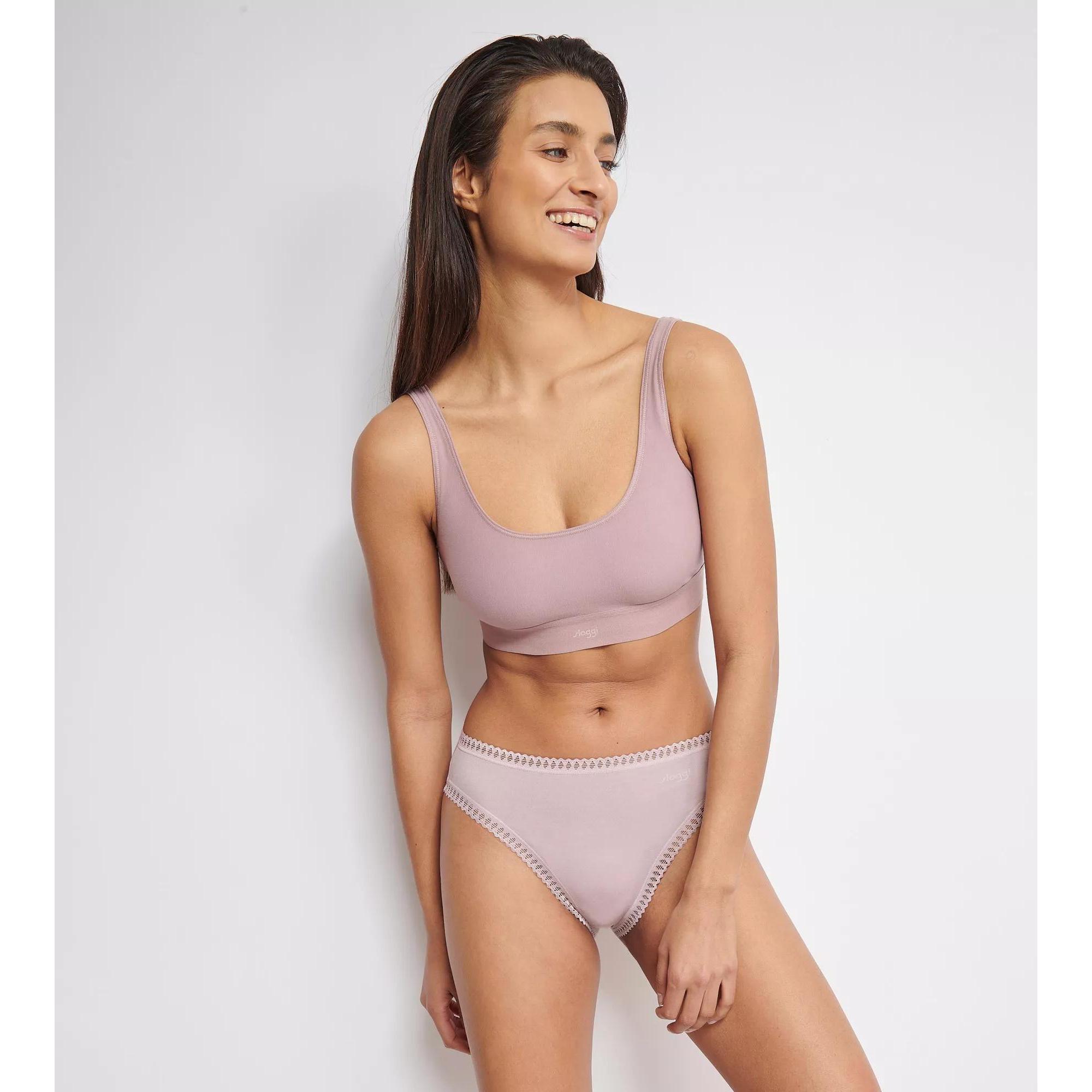 Thumbnail - Sloggi, Damen, Unterhosen, GO Crush High leg C3P, Rosa, (XXL, 3er Pack)