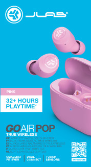 Image du produit JLab Audio Go Air Pop (pas de réduction du bruit, 8 h, Sans fil)