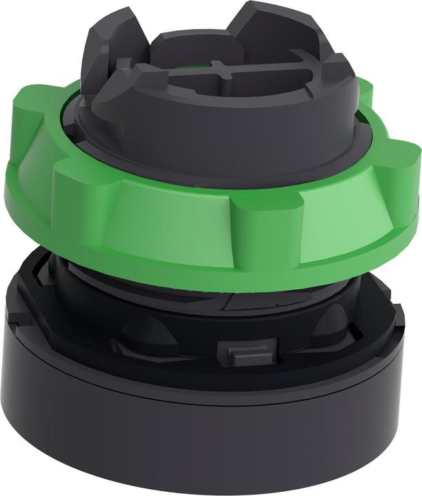 Immagine prodotto Schneider Electric Drucktaster, Frontelement, Harmony XB5, Kunststoff, 22mm, schwarz, unbeschriftet, tastend, Sammelver