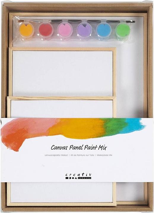 Image du produit Creativ Company Set bunte Leinwandpaneele