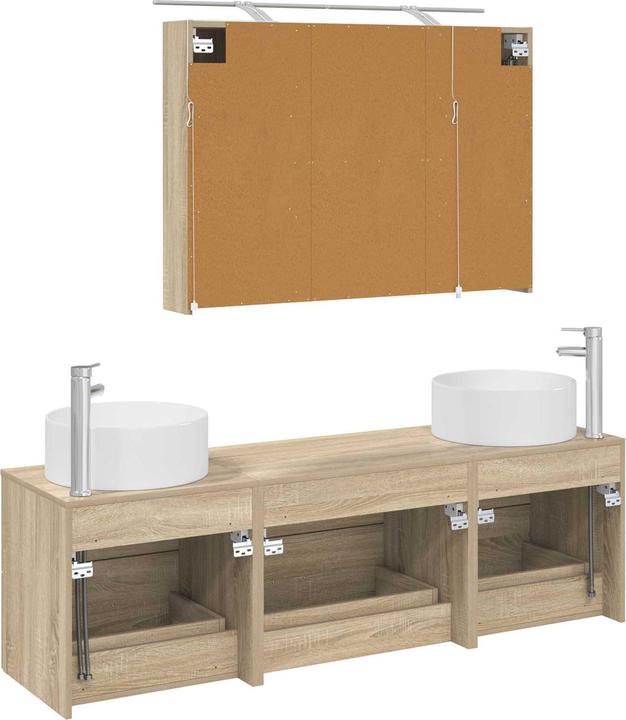 Produktbild vidaXL Badezimmermöbel-Set