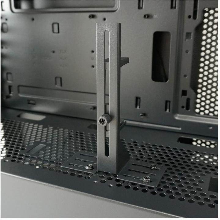 Actual product image Powercolor LC-Power Gaming 804B Obsession X RGB black retail case (ATX, mATX, Mini-ITX)