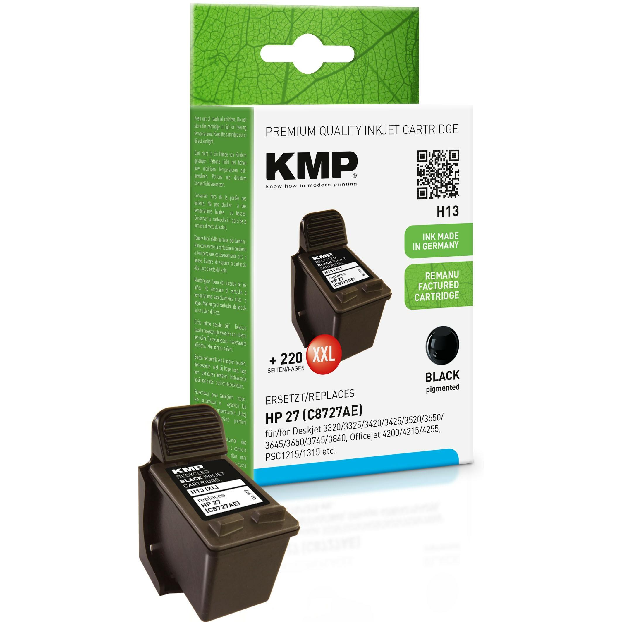 KMP, Druckerpatrone, H13 (BK)