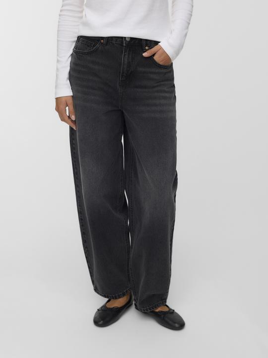Produktbild Vero Moda VMBILLIE Hohe Taille Barrel Fit Jeans Mom Jeans (W32/L34)