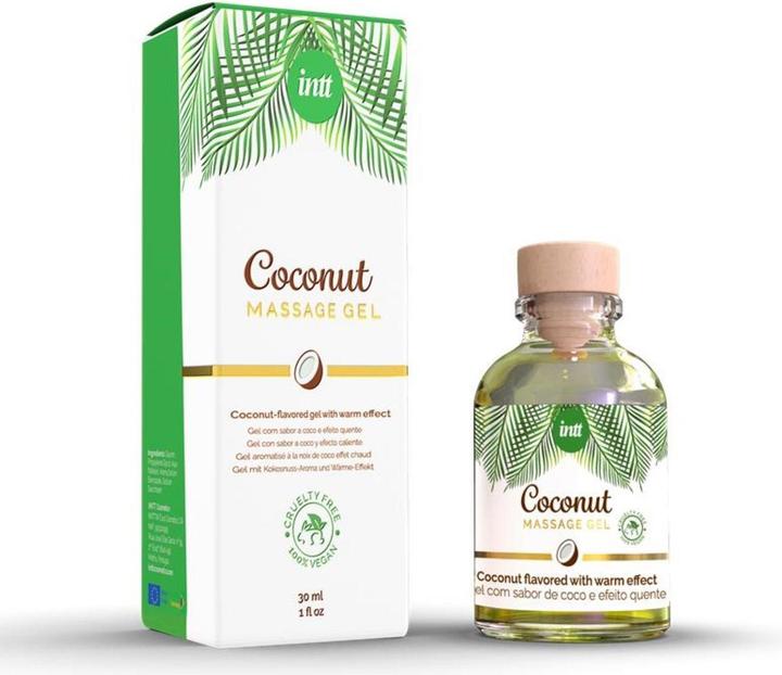 Produktbild Intt Coconut Warming Massage Gel 30 ml (30 ml)