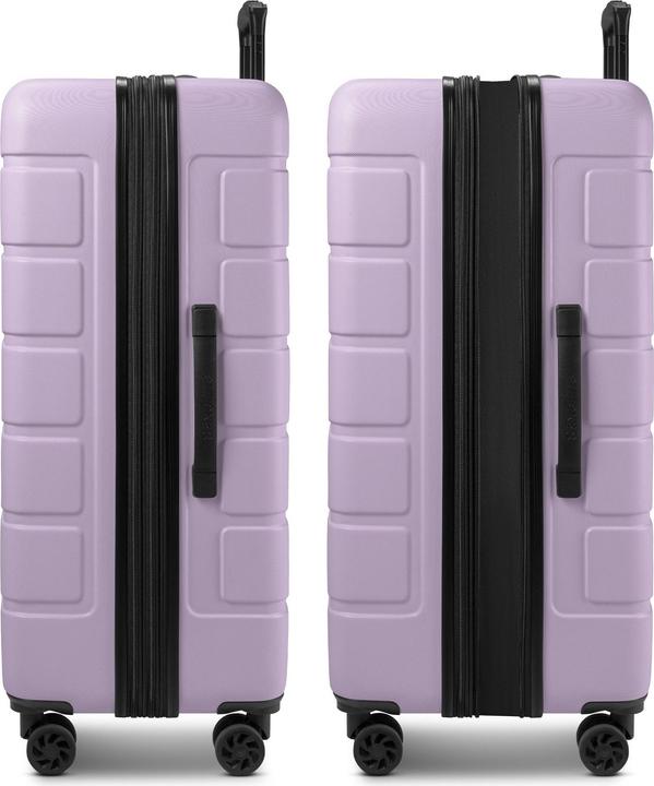 Produktbild Saxoline Miami 4 Rollen Kofferset 3-teilig mit Dehnfalte (207 l)