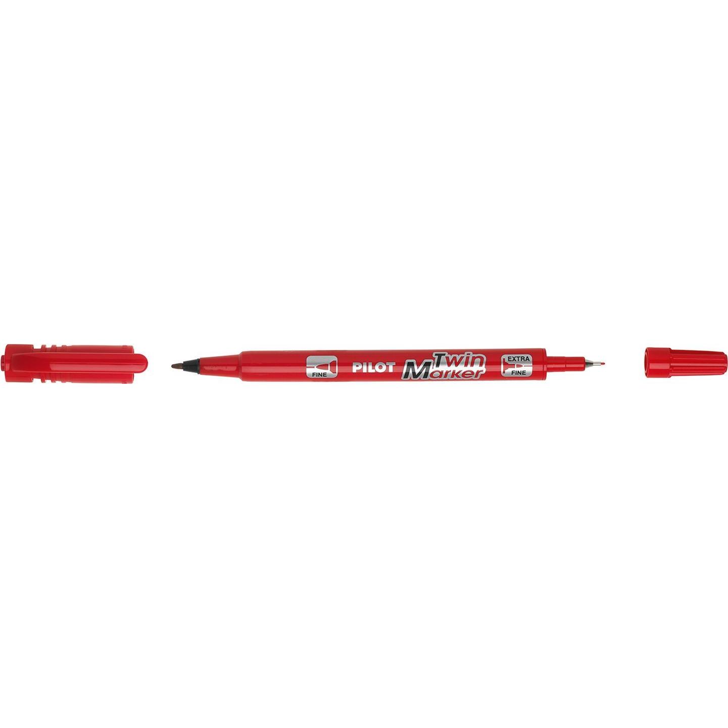 Pilot, Marker, BG SCATwin (Red, 0.50 mm, 1 x)
